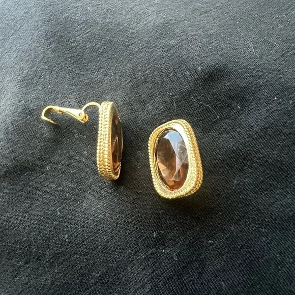 Sarah Coventry Golden Embers Necklace, Earrings, and Bracelet - Picture 3 of 4